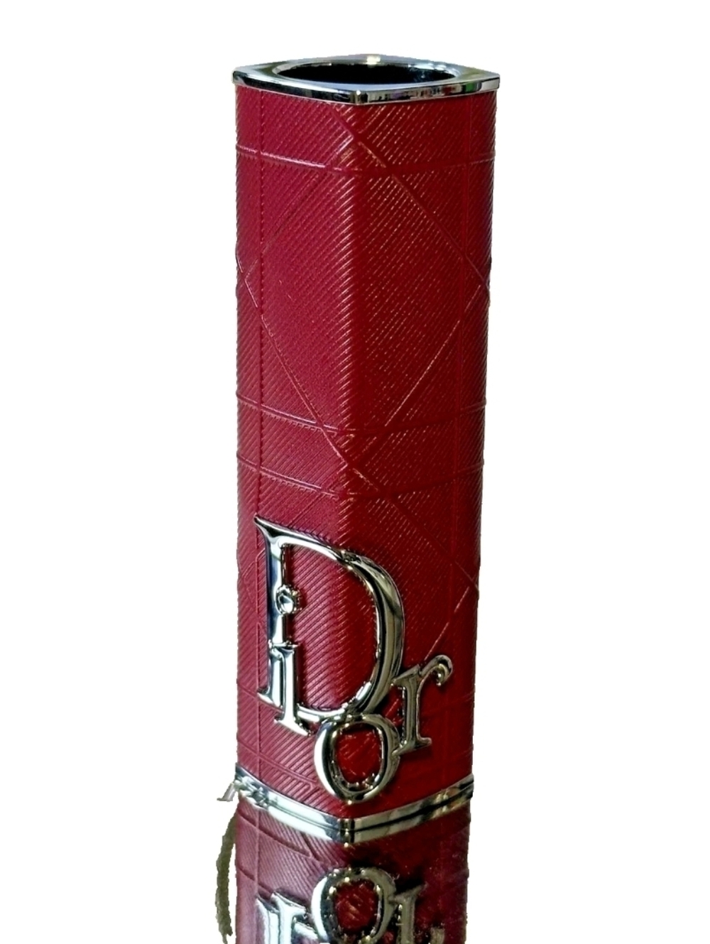 New DIOR Addict Refillable Couture Lipstick Case Brick Carnage Red- NO BOX